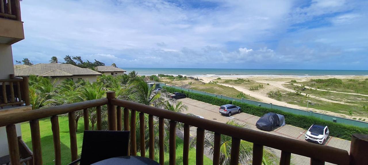Paraíso Frente Mar: Beachfront Condo with Hydro, Sauna & Pool Cumbuco Exterior photo