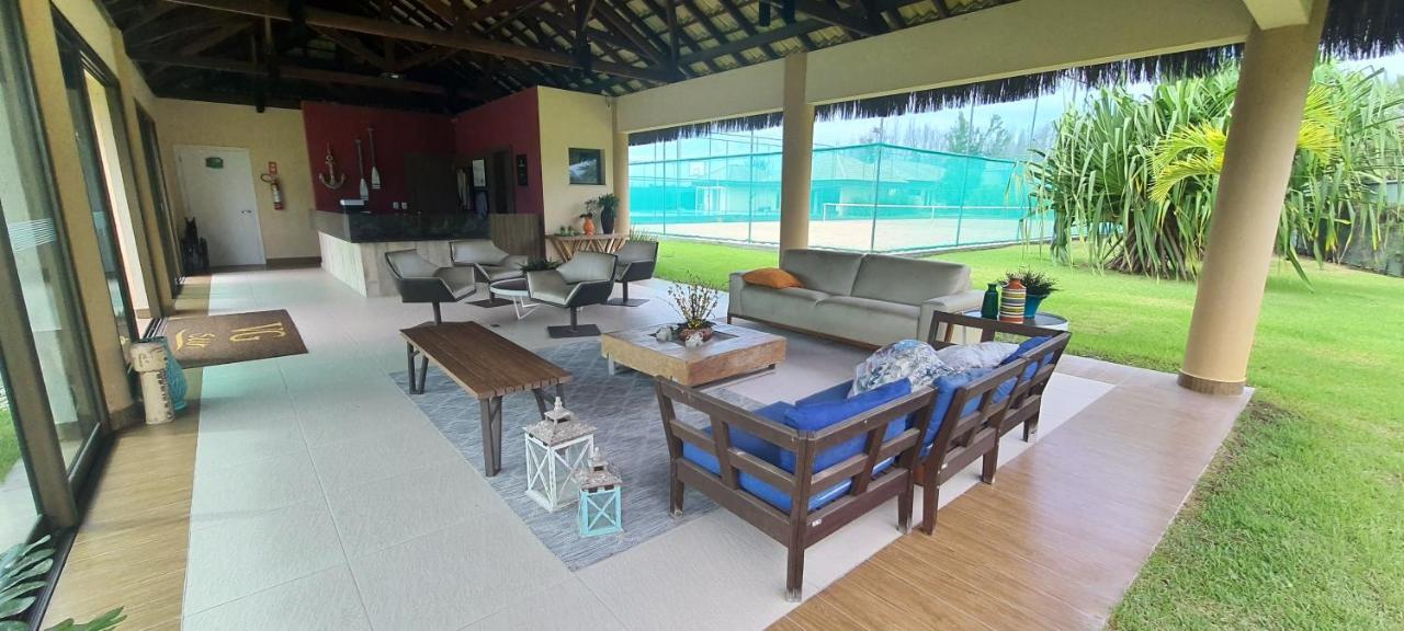 Paraíso Frente Mar: Beachfront Condo with Hydro, Sauna & Pool Cumbuco Exterior photo